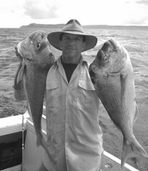 Another happy bloke with good summer snapper.